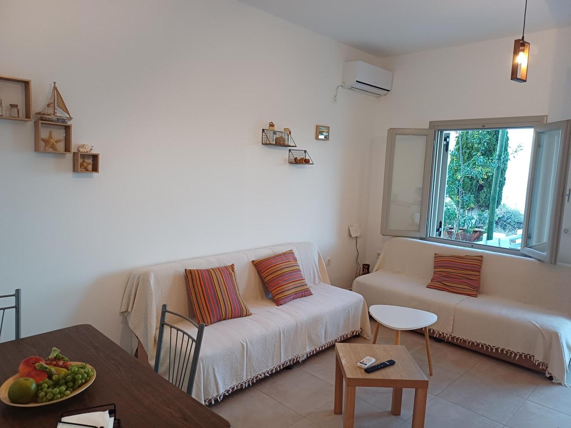 Villa 'Irene' Cycladic House With Sunrise And Sea View! Foinikiá Exterior foto