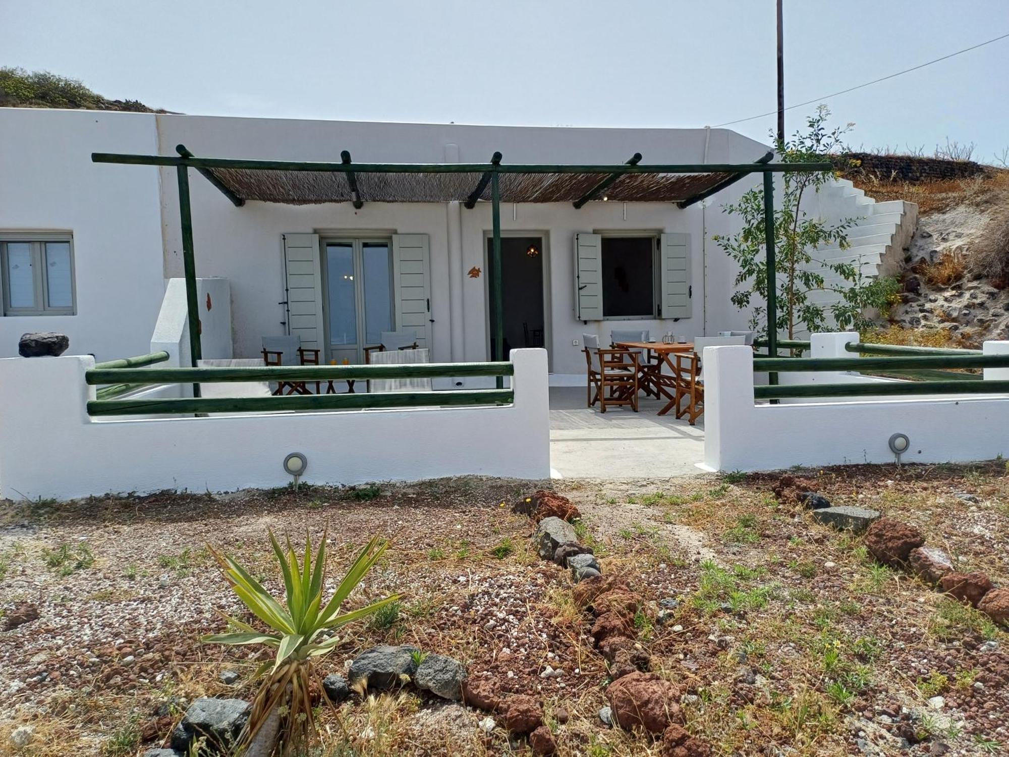 Villa 'Irene' Cycladic House With Sunrise And Sea View! Foinikiá Exterior foto